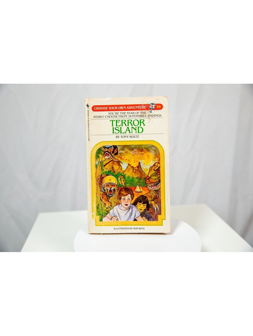 Rare Choose Your Own Adventure #59: Terror Island CYOA Tony Koltz 1st Edition!
